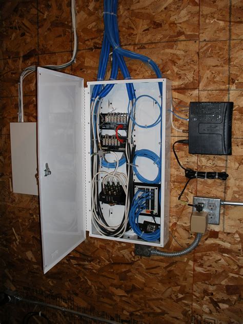 cable tv distribution box|home cable wiring box.